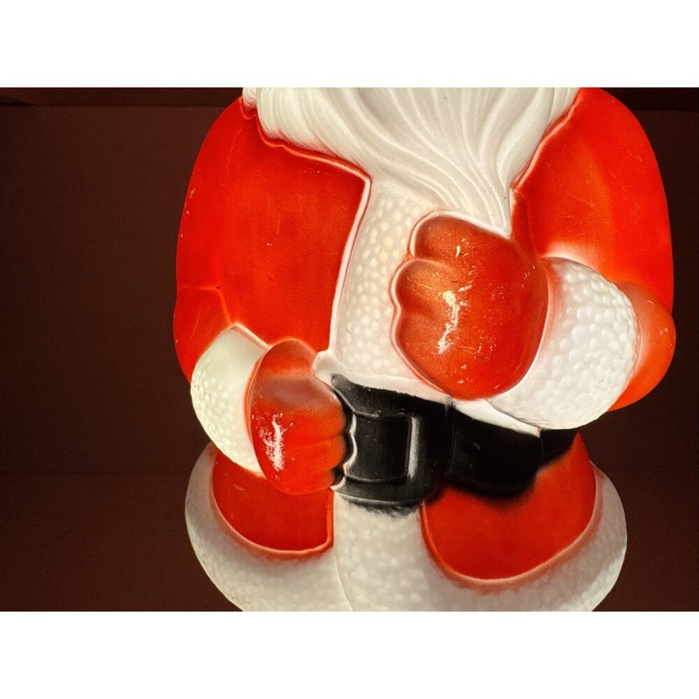 Vintage Blow Mold Santa Claus Working Light 1973 Empire 23” Carolina Enterprises - Picture 2 of 15